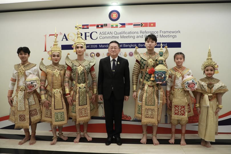 งานประชุม The 17th ASEAN Qualifications Reference Framework (AQRF) Committee Meeting and Related Meetings